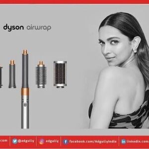 Dyson Men’s Multi-Attachment Styler in Gray and Rose Gold